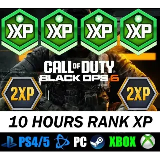 COD BLACK OPS 6 - 10 HOURS DOUBLE XP (2XP) + DOUBLE WEAPON