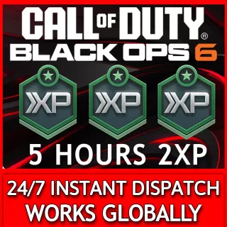 COD BO6 - 5 HOURS 2XP + DOUBLE WEAPON - GLOBAL