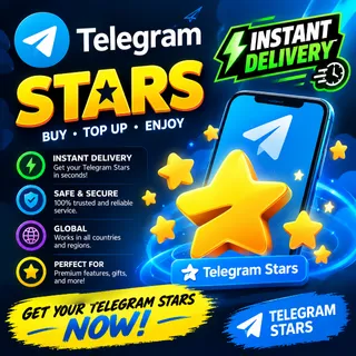  50k Telegram stars –⚡️Instant Delivery 