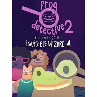 ✔️Frog Detective 2: The Case of the Invisible Wizard