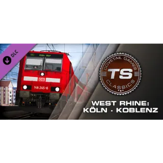 ✔️Train Simulator: West Rhine: Köln - Koblenz Route Add-On