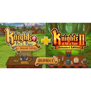 Knights of Pen and Paper I & II Collection - Steam CD Key