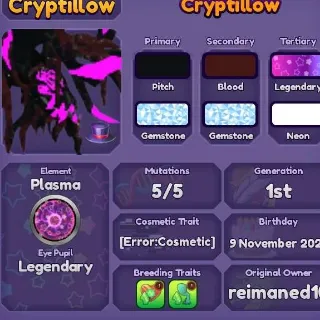 Error DBL FM Cryptillow Dragon Adventures