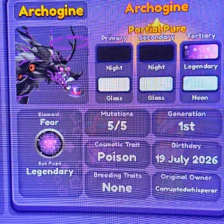 DBL FM Poison Archogine Dragon Adventures