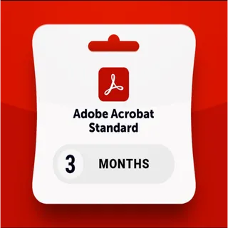 Adobe Acrobat Standard | 3-Month Subscription 