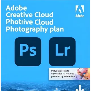 Creative Cloud Photography plan with 1TB | 3-Month Subscription 
