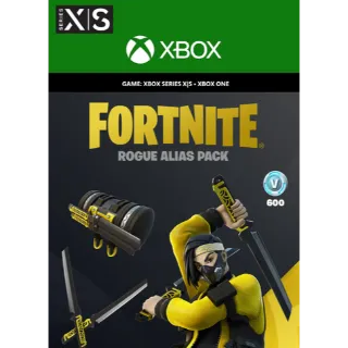 Fortnite - Rogue Alias Pack + 600 V-Bucks (DLC) XBOX LIVE Key EUROPE