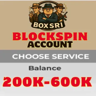 Blockspin – Ready-to-Play Account (200k-600k In-Game Cash)