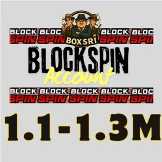 Blockspin – Ready-to-Play Account (1.1M–1.3M In-Game Cash)