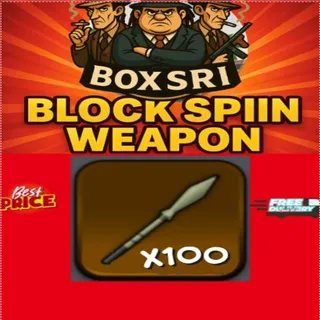 Blockspin RPG ammo/rocket x100
