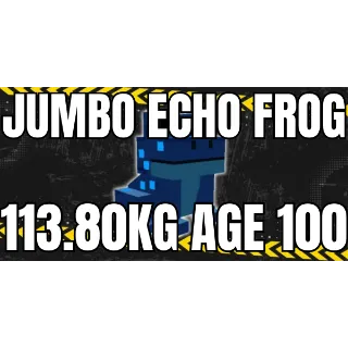 JUMBO COLOSSAL ECHO FROG 113.80KG