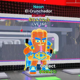 El Crunchador Neon
