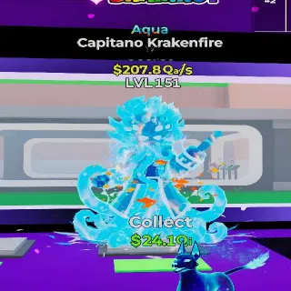 Capitano Krakenfire Aqua