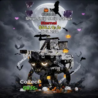 Ship Ship Sahur Gothic
