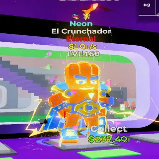 El Crunchador Neon 1 Qi/s