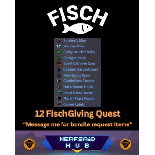 FISCHGIVING QUEST | FISCH