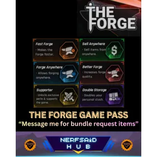 THE FORGE GAME PASS 