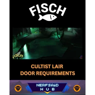 CULTIST LAIR DOOR 2 QUEST ITEM | FISCH