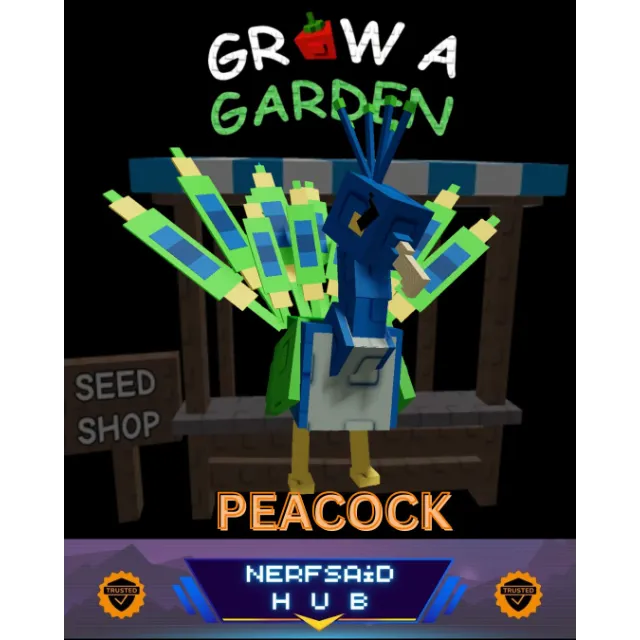Peacock | Grow A Garden - Grow a Garden Game Item - Gameflip