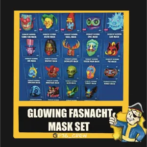 Full Set Glowing Masks
