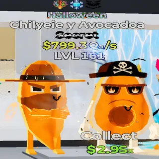 Chilyeie y Avocadoa Halloween 3 Traits Fortnite Steal the Brainrot