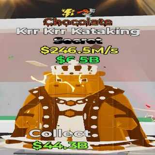 Krr Krr Kataking Chocolate 2 Traits Fortnite Steal the Brainrot