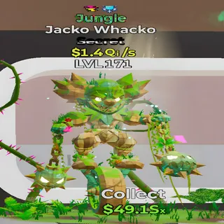 Jacko Whacko Jungle 2 Traits Fortnite Steal the Brainrot