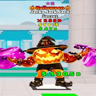 Jacko Jack Jack Halloween 2 STAR Fight the Brainrot