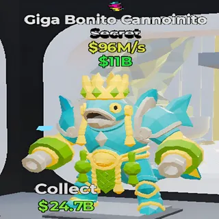 Giga Bonito Cannoinito 1 Trait Fortnite Steal the Brainrot