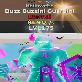 Buzz Buzzini Guardini Halloween 3 Traits Fortnite Steal the Brainrot