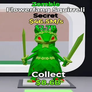Flowerfang Squirreli Zombie Fortnite Steal the Brainrot