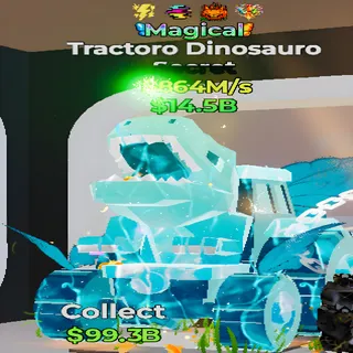 Tractoro Dinosauro Magical 4 Traits Fortnite Steal the Brainrot