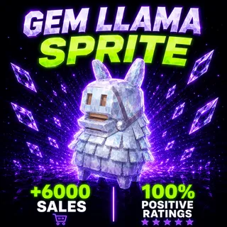 Gem Llama Sprite