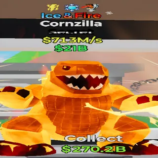 Cornzilla Ice & Fire 3 Traits Fortnite Steal the Brainrot