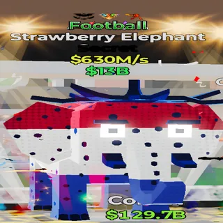 Strawberry Elephant Football 3 Traits 630M/s Fortnite Steal the Brainrot