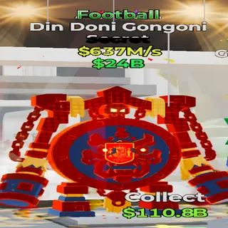 Din Doni Gongoni Football Fortnite Steal the Brainrot