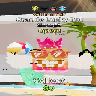 Grande Lucky Rot Summer 4 Traits Fortnite Steal the Brainrot