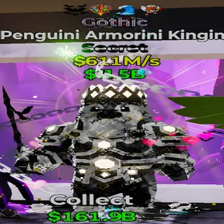 Penguini Armorini Kingini Gothic 4 Traits Fortnite Steal the Brainrot