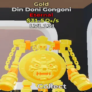 Din Doni Gongoni Gold Fortnite Steal the Brainrot