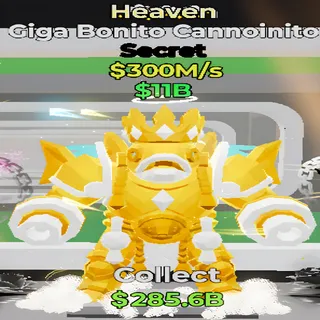 Giga Bonito Cannoinito Heaven Fortnite Steal the Brainrot
