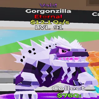 Gorgonzilla Void 12.1Qa/s lvl 91 Fortnite Steal the Brainrot