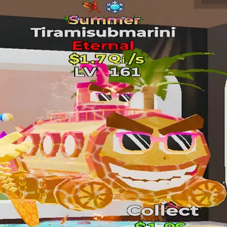 Tiramisubmarini Summer 2 Traits Fortnite Steal the Brainrot