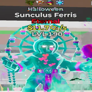 Sunculus Ferris Halloween 4 Traits Fortnite Steal the Brainrot