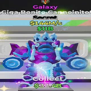 Giga Bonito Cannoinito Galaxy 1 Trait Fortnite Steal the Brainrot