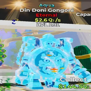 Din Doni Gongoni Aqua Fortnite Steal the Brainrot