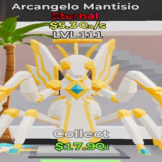 Arcangelo Mantisio 5.3Qa/s lvl 111 Fortnite Steal the Brainrot