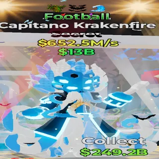 Capitano Krakenfire Football 3 Traits Fortnite Steal the Brainrot