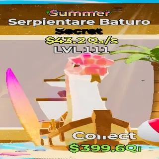 Serpentare Baturó Summer Fortnite Steal the Brainrot