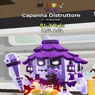 Capanna Distruttore Void 4 Traits Fortnite Steal the Brainrot