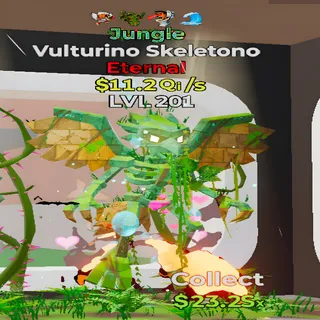 Vulturino Skeletono Jungle 4 Traits Fortnite Steal the Brainrot